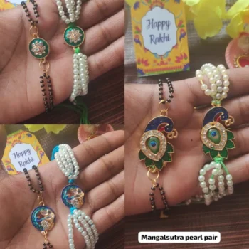 Mangalsutra pearl pair 369