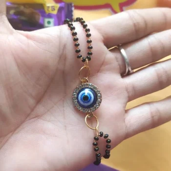 Evil eye mangalsutra bracelet 396