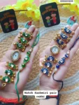 Kashmiri watch pair rakhi 423