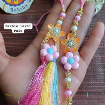 Barbie rakhi pair 426