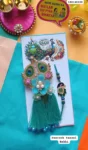Peacock tassel rakhi 431