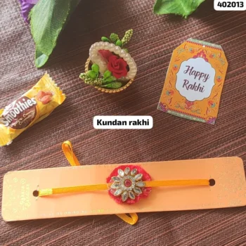 Kundan rakhi 478