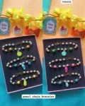 Pearl chain bracelet 483