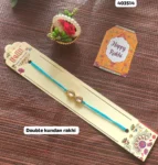 Double kundan rakhi 479