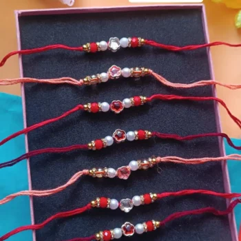 Mini flower rakhi 435