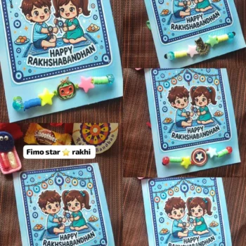 Fimo star rakhi 461