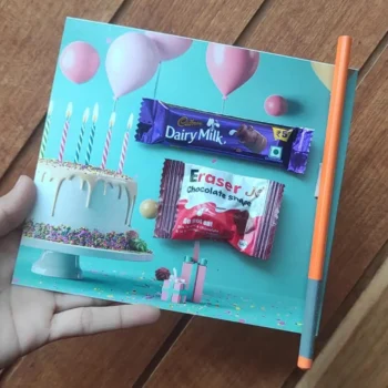 Birthday card hamper 584