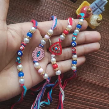 Evil eye multi dori rakhi 532