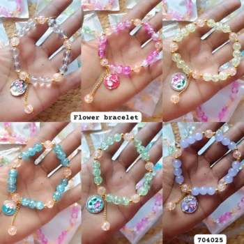 Flower bracelet 593