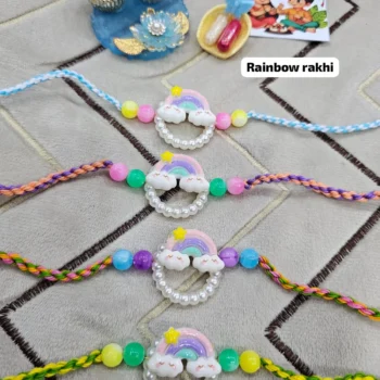 Rainbow rakhi 596