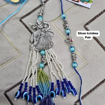 Silver krishna pair 599