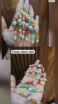 Flower charm rakhi 609